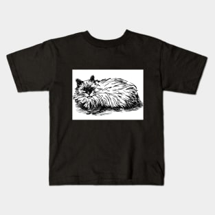 White cat. Kids T-Shirt